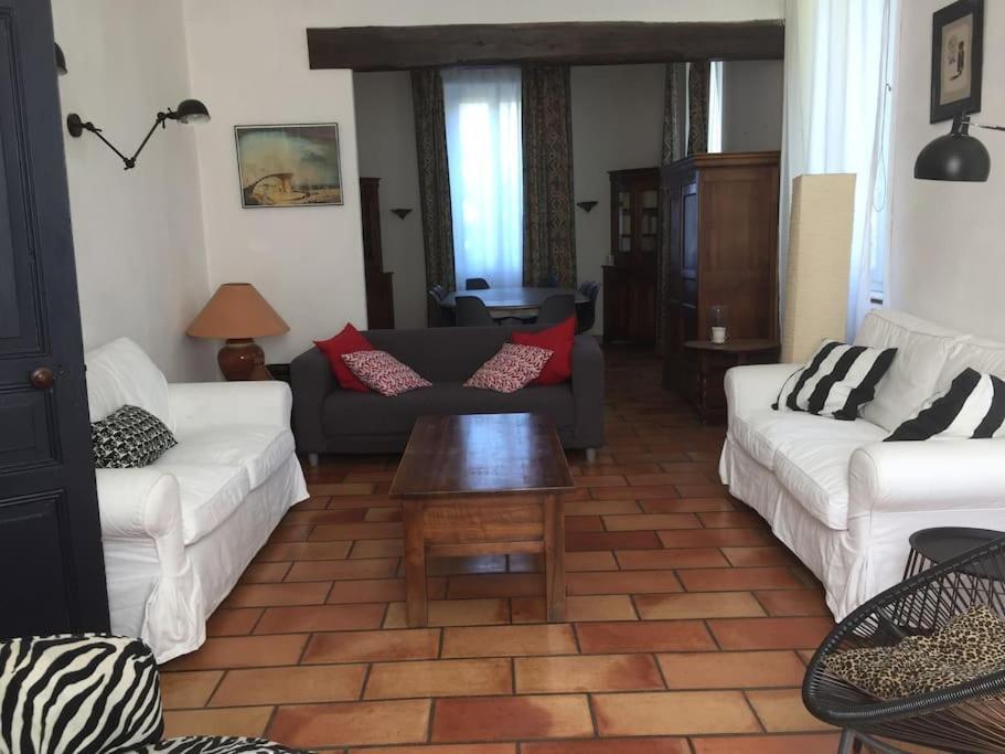 Grande Maison Familiale En Pierres Sud Ardeche Lalevade-d'Ardeche Экстерьер фото